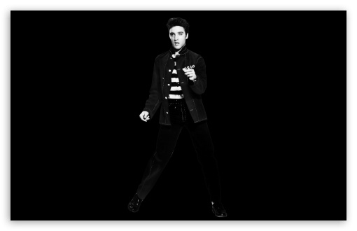 Elvis Presley Rock and Roll Legend   Black Background UltraHD Wallpaper for UHD 16:9 ; HD 16:9 ; UltraWide 21:9 24:10 32:9 32:10 ; Widescreen 16:10 ; Tablet 1:1 ; Mobile 9:16 9:19.5 9:20 9:21 9:22 ; Dual 16:10 16:9 ;