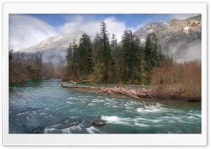 Elwha River Olympic National Park Ultra HD Wallpaper for 4K UHD Widescreen desktop, tablet & smartphone