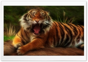 Embo Tiger Ultra HD Wallpaper for 4K UHD Widescreen desktop, tablet & smartphone