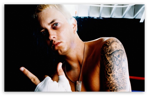 Eminem UltraHD Wallpaper for Widescreen 16:10 ;