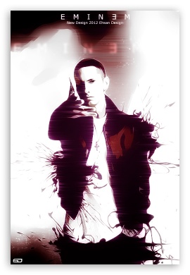 Eminem UltraHD Wallpaper for Mobile 3:2 - DVGA HVGA HQVGA ( Apple PowerBook G4 iPhone 4 3G 3GS iPod Touch ) ;