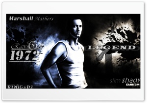 Eminem Legend 4K UHD Wallpaper for Widescreen and UltraWide Desktop, UltraHD TV, Smartphone, Tablet