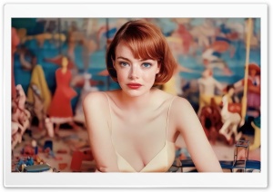 Emma Stone Actress 2023 Ultra HD Wallpaper for 4K UHD Widescreen desktop, tablet & smartphone