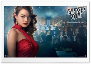 Emma Stone in Gangster Squad Ultra HD Wallpaper for 4K UHD Widescreen desktop, tablet & smartphone