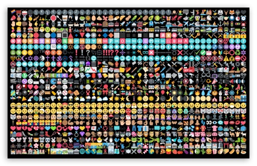 Emoji UltraHD Wallpaper for Wide 16:10 Widescreen WHXGA WQXGA WUXGA WXGA ;