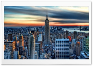 Empire State Building HDR Ultra HD Wallpaper for 4K UHD Widescreen desktop, tablet & smartphone