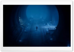 End of the Abyss Sci-fi Video Game 4K UHD Wallpaper for Widescreen and UltraWide Desktop, UltraHD TV, Smartphone, Tablet