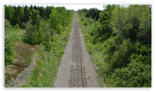 Endless Tracks UltraHD Wallpaper for HD 16:9 ;