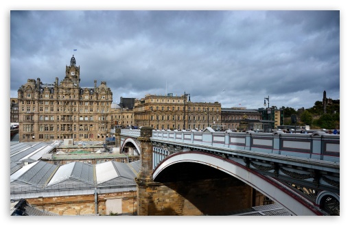 England Bridges Edinburgh North UltraHD Wallpaper for HD 16:9 ; Widescreen 16:10 5:3 ; Fullscreen 3:2 ;