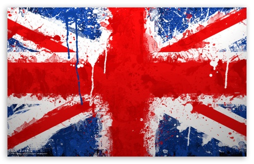 England Flag Paint UltraHD Wallpaper for Wide 16:10 Widescreen WHXGA WQXGA WUXGA WXGA ;