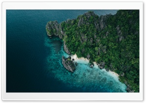 Entalula Island, El Nido, Palawan, Philippines 4K UHD Wallpaper for Widescreen and UltraWide Desktop, UltraHD TV, Smartphone, Tablet