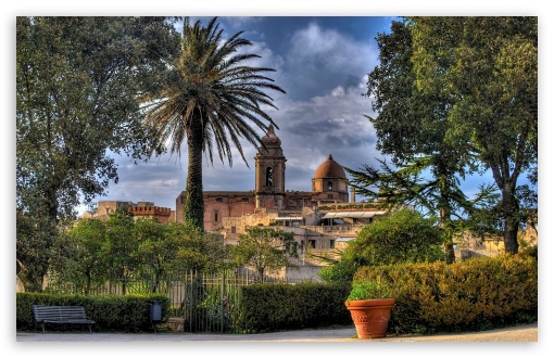 Erice Sicily Italy Church Of San Giuliano UltraHD Wallpaper for HD 16:9 ; Widescreen 16:10 5:3 ;