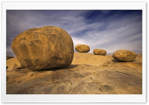 Eroded Granite Boulders Erongo Mountains Namibia Ultra HD Wallpaper for 4K UHD Widescreen desktop, tablet & smartphone
