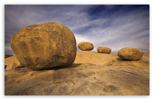 Eroded Granite Boulders Erongo Mountains Namibia UltraHD Wallpaper for HD 16:9 ; Widescreen 16:10 5:3 ; Fullscreen 3:2 ;