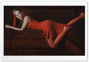 Ester Exposito for MARINE SERRE SS26 4K UHD Wallpaper for Widescreen and UltraWide Desktop, UltraHD TV, Smartphone, Tablet