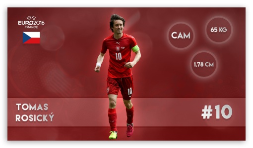 Euro 2016 - Tom Rosicky UltraHD Wallpaper for 8K UHD TV 16:9 Ultra High Definition 2160p 1440p 1080p 900p 720p ; Mobile 9:16 2:3 3:5 3:4 - ;