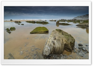 Evening Sea Landscape Ultra HD Wallpaper for 4K UHD Widescreen desktop, tablet & smartphone