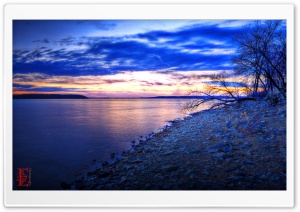 Evening Shoreline Ultra HD Wallpaper for 4K UHD Widescreen desktop, tablet & smartphone