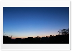 Evening Sky 4K UHD Wallpaper for Widescreen and UltraWide Desktop, UltraHD TV, Smartphone, Tablet