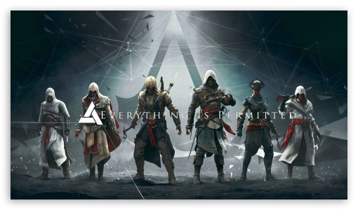 Everything Is Permitted AC UltraHD Wallpaper for HD 16:9 ;