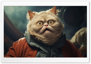 Evolved Cat Ultra HD Wallpaper for 4K UHD Widescreen desktop, tablet & smartphone