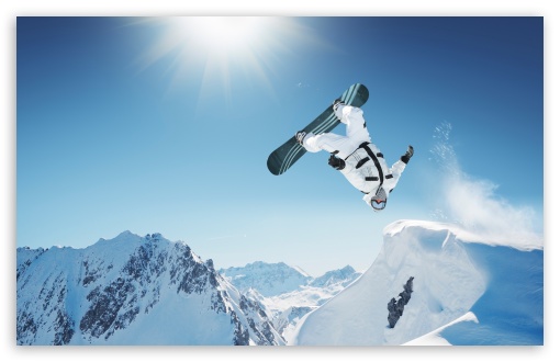 Extreme Snowboarding Ultra HD Desktop Background Wallpaper for 4K UHD ...