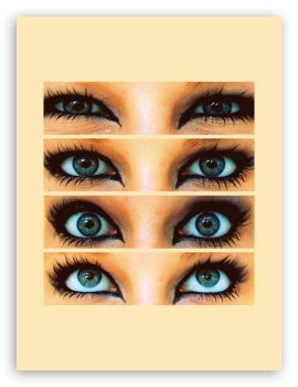 eye shaddow smoky eyes UltraHD Wallpaper for Mobile 3:4 ;