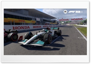 F1 22 Game - Mercedes Japanese GP Ultra HD Wallpaper for 4K UHD Widescreen desktop, tablet & smartphone