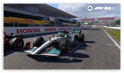 F1 22 Game - Mercedes Japanese GP UltraHD Wallpaper for UHD 16:9 ; HD 16:9 ;