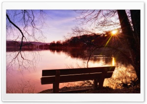 Fabulous Reddish Sunset Ultra HD Wallpaper for 4K UHD Widescreen desktop, tablet & smartphone