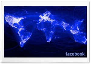 Facebook World Network Ultra HD Wallpaper for 4K UHD Widescreen desktop, tablet & smartphone