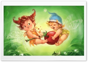 Fairy Children Ultra HD Wallpaper for 4K UHD Widescreen desktop, tablet & smartphone