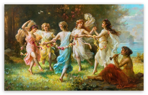 Fairy Dance Painting by Hans Zatzka UltraHD Wallpaper for UHD 16:9 ; HD 16:9 ; UltraWide 21:9 24:10 32:9 32:10 ; Widescreen 16:10 5:3 ; Fullscreen 4:3 5:4 3:2 ; Tablet 1:1 ; Mobile 9:16 9:19.5 9:20 9:21 9:22 10:16 2:3 3:5 3:4 ; Dual 16:10 5:3 16:9 4:3 5:4 3:2 ;