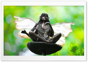 Fairy Statue Ultra HD Wallpaper for 4K UHD Widescreen desktop, tablet & smartphone