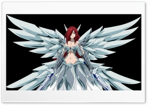 fairy tail-erza 4K UHD Wallpaper for Widescreen and UltraWide Desktop, UltraHD TV, Smartphone, Tablet