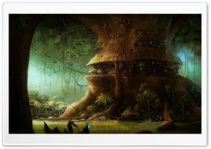 Fairy Tree Ultra HD Wallpaper for 4K UHD Widescreen desktop, tablet & smartphone