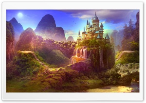 Fairytale Castle Ultra HD Wallpaper for 4K UHD Widescreen desktop, tablet & smartphone