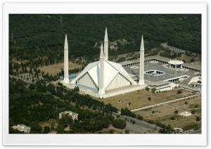 Faisal Masjid Islamabad Pakistan Ultra HD Wallpaper for 4K UHD Widescreen desktop, tablet & smartphone