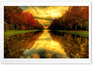 Fall Reflections Ultra HD Wallpaper for 4K UHD Widescreen desktop, tablet & smartphone