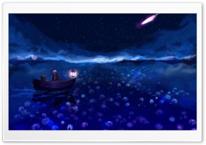 Falling Star Ultra HD Wallpaper for 4K UHD Widescreen desktop, tablet & smartphone