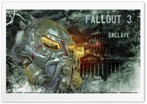 FALLOUT 3 ENCLAVE 4K UHD Wallpaper for Widescreen and UltraWide Desktop, UltraHD TV, Smartphone, Tablet