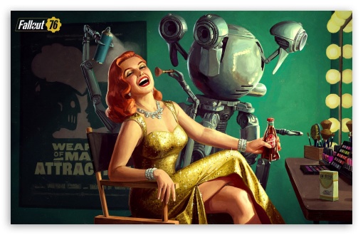 Fallout 76 Inside the Vault - Season 13 Shoot for the Stars UltraHD Wallpaper for HD 16:9 ; UltraWide 21:9 ; Widescreen 16:10 5:3 ; Fullscreen 4:3 5:4 3:2 ;