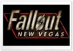 Fallout New Vegas Logo Ultra HD Wallpaper for 4K UHD Widescreen desktop, tablet & smartphone