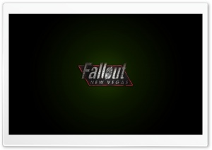 Fallout New Vegas, Logo Green Ultra HD Wallpaper for 4K UHD Widescreen desktop, tablet & smartphone