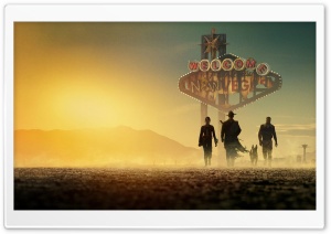 Fallout Season 2, Lucy, Maximus, Ghoul, Dogmeat, Las Vegas 4K UHD Wallpaper for Widescreen and UltraWide Desktop, UltraHD TV, Smartphone, Tablet