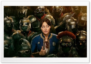 Fallout TV Series, Season 2, Lucy 4K UHD Wallpaper for Widescreen and UltraWide Desktop, UltraHD TV, Smartphone, Tablet