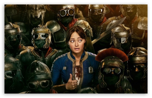 Fallout TV Series, Season 2, Lucy UltraHD Wallpaper for UHD 16:9 ; HD 16:9 ; UltraWide 21:9 24:10 ; Widescreen 16:10 5:3 ; Fullscreen 4:3 5:4 3:2 ; Tablet 1:1 ; Mobile 9:16 9:19.5 9:20 9:21 9:22 10:16 2:3 3:5 3:4 ;