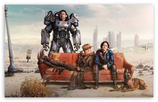 Fallout TV Series, Wasteland UltraHD Wallpaper for UHD 16:9 ; HD 16:9 ; Widescreen 16:10 5:3 ; Fullscreen 4:3 5:4 3:2 ; Tablet 1:1 ;