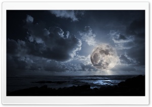 Fantastic Moon Ultra HD Wallpaper for 4K UHD Widescreen desktop, tablet & smartphone