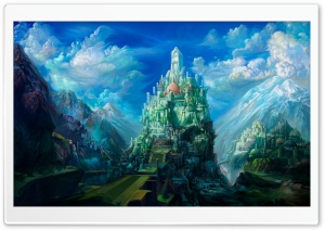 Fantasy Art Scenery by Chen Wei Ultra HD Wallpaper for 4K UHD Widescreen desktop, tablet & smartphone